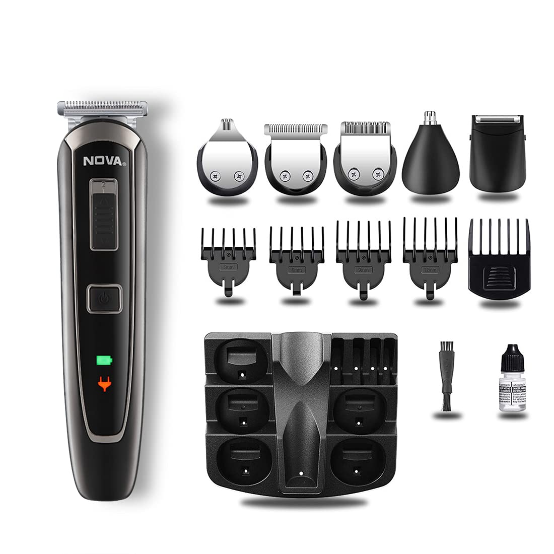 Nova NG 1150 Cordless and Rechargeable Multi Grooming Trimmer for Men