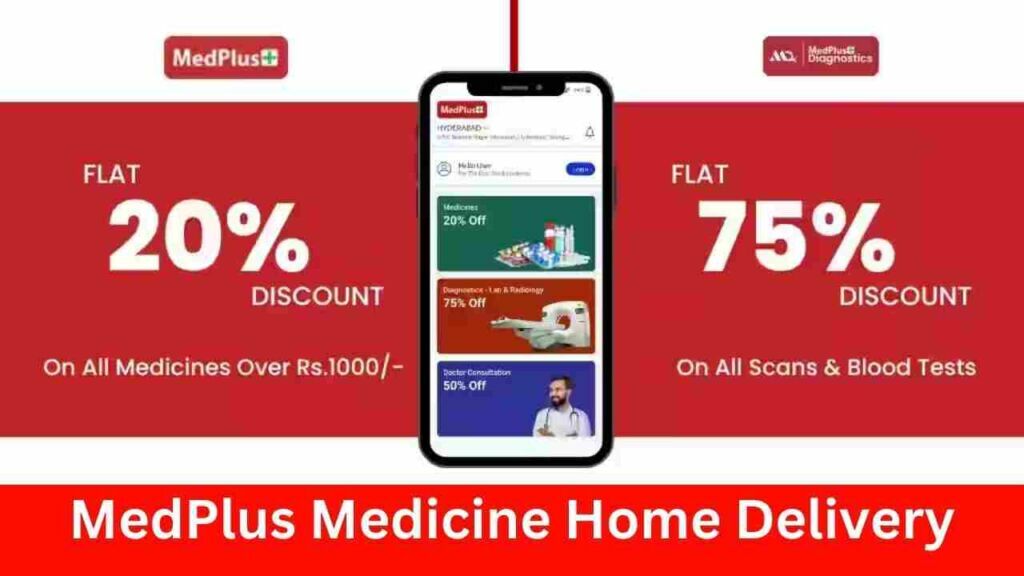 MedPlus Medicine Home Delivery, Medicine delivery app